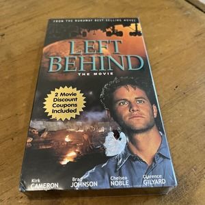 Left Behind VHS VCR Video Tape Movie Kirk Cameron, Chelsea Noble new seales